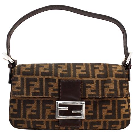 real real fendi large monogram bag|Fendi Canvas Monogram Bag .